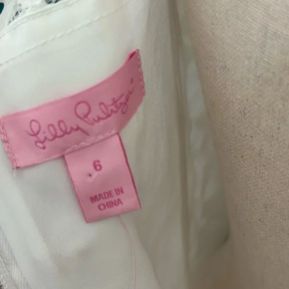 Lilly Pulitzer Mila White Lace Dress - Picture 12 of 15